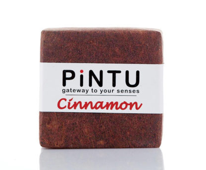 Handmade coconut oil soap with Cinnamon