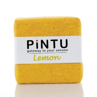 Handmade coconut oil soap with Lemon